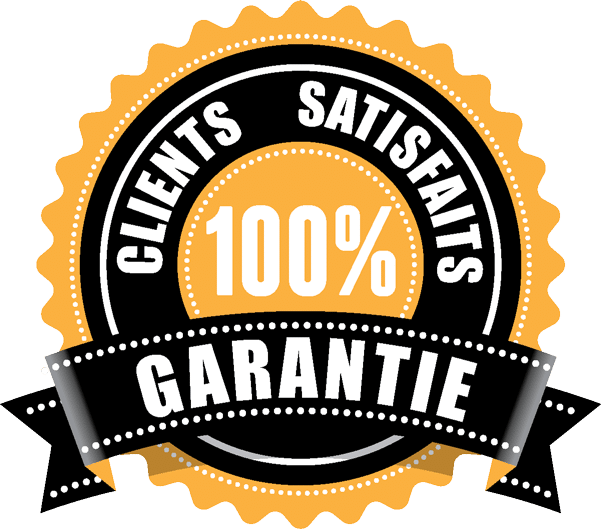 Badge Garantie 100% Satisfaction